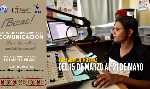 Becas a Curso en herramientas innovadoras en Comunicación
